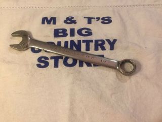 Vintage Blue Line 11/16 " Combination Wrench Cw22