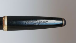 ⭐ Vintage 1950 ' s Montblanc 3 - 42G Black Fountain Pen - Made in Germany ⭐ 3