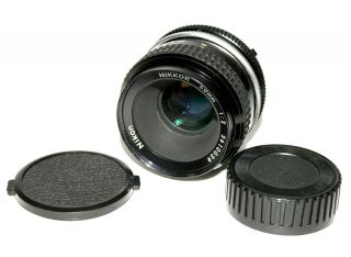 Nikon Nikkor 50mm F2 Prime Portrait Lens Sn361039 - Great Vintage
