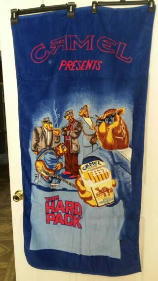 Vintage Camel Beach Towel The Hard Pack