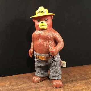 Vintage Smokey The Bear Figure R.  Dakin Only You Can Prevent Forest Fires