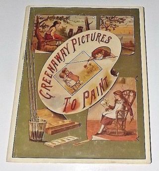 Greenway Pictures To Paint Merrimack 1955 1st Ed (fine Art Coloring Book)
