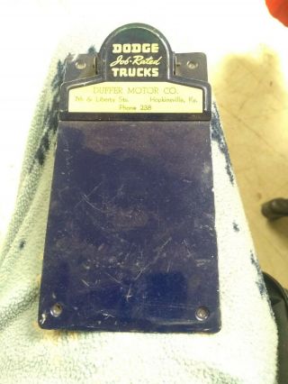 Vintage Dodge Trucks Clip Board