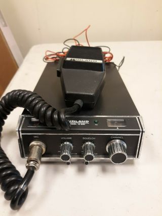Midland 13 - 830 Vintage Cb Radio With Mic
