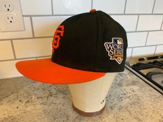 2010 World Series San Francisco Giants Mlb Baseball Hat Era Fitted Cap 7 1/2
