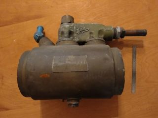 Vintage,  Antique,  Radial Engine,  Brass,  Oil Cooler W/fittings Spec 95 - 28138 - B