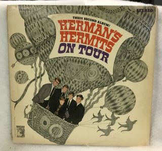 Vintage Herman’s Hermits - On Tour - Vinyl Lp
