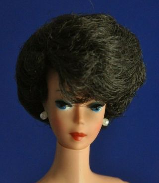 1960s Raven Black Bubble Cut Barbie