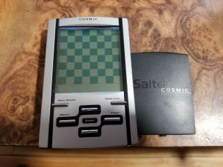Vintage Saitek Cosmic Chess Handheld Endorsed By Kasparov Electronic Game