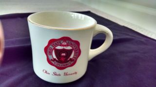 Vintage The Ohio State University Osu Coffee Mug Cup.  Made In Usa