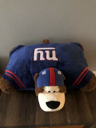 York Giants Pillow Pet Large 18 "