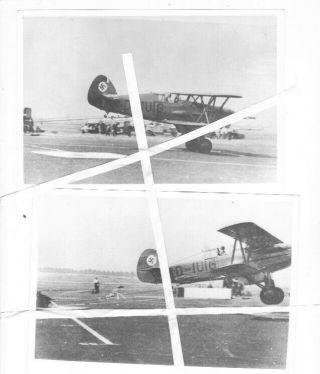 Batch 5 = 5x PHOTO German Luftwaffe Biplanes 2