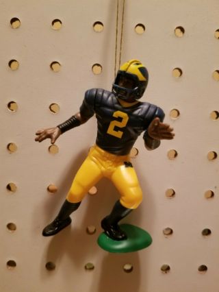 Charles Woodson Michigan Wolverines Football Christmas Tree Ornament Blue Jersey