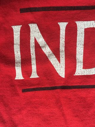 Vintage Indiana University IU Hoosiers Galt Sand T - Shirt Sz M Medium long sleeve 3