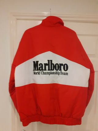 Marlboro World Championship Team Jacket,  Red Vintage 80 