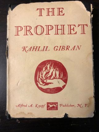The Prophet By Kahlil Gibran Pocket Edition 1963