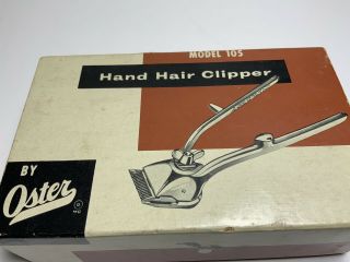 Vintage Oster Hand Hair Clippers Model 105
