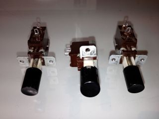 Vintage Alps (japan) Tv - 3 Power Switch (3 Pack)