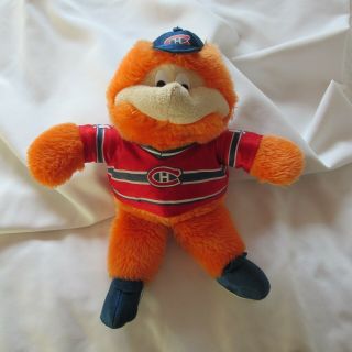 Youppi Montreal Canadiens Plush Doll Mascot Jersey Nhl Hockey 14 Inches