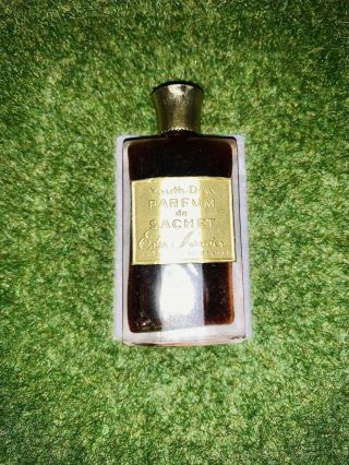 Vintage Estee Lauder Parfum 1/2 Oz Bottle Youth Dew Glass Bath Oil
