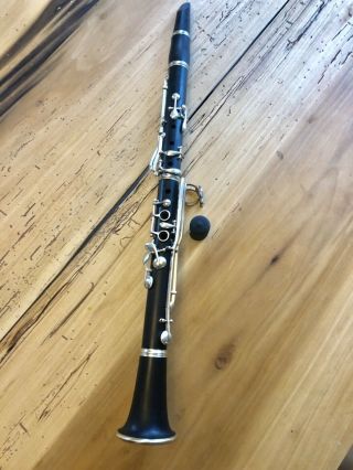 Antique Rare Wood Clarinet Simple System