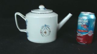 Antique 18c Chinese Export Porcelain Teapot