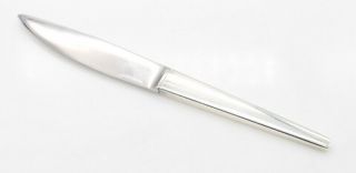 Vintage Georg Jensen Sterling Silver Butter Knife Caravel Pattern 6.  75 " 6812