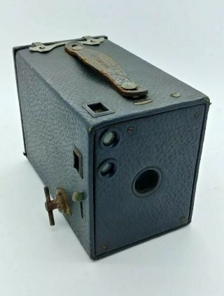 Vintage Kodak No.  2 Brownie Model E Box Camera W/used 120 Film