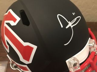 Tyreek Hill Kansas City Chiefs Autographed Full Size Amp Speed Helmet Jsa Cert