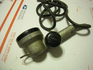 Vtg T - 17 753 - Chi - 41 Sw 109 Us Wwii Military Radio Handheld Microphone