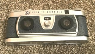 Vintage Graflex Stereographic Camera & Old Kodak Hawk - Eye No 2 Folding Camera 2