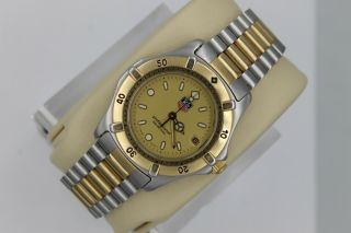 Tag Heuer 964.  013 Gold 2000 We1220 Wk1220 Ss Watch Womens Mens Midsize Sport