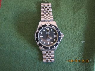 Vintage Tag Heuer Professional 200 980.  013b Stainless Steel Mens Watch,