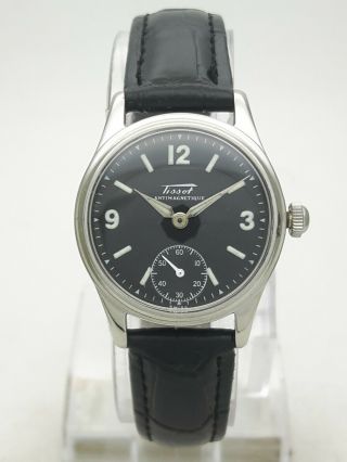 Vintage Tissot 15J Hand Winding Cal 27 Swiss Ref 6072 - 7 Men ' s 31 MM Wrist Watch 3