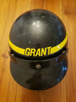 Vintage Grant Bmx Black Black Helmet (universal Size)