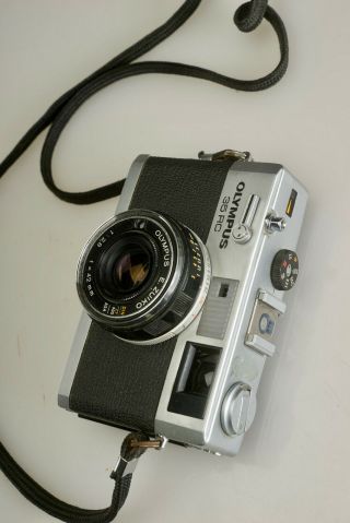Vintage Olympus 35rc Compact Ragefinder 35mm Film Camera With 42mm F/2.  8