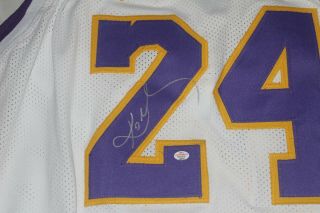 Kobe Bryant Signed Autographed Jersey Lakers White With