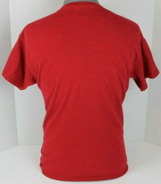 UNIVERSITY OF TAMPA FLORIDA FL UT SPARTANS VOLLEYBALL HEATHER RED T - SHIRT SIZE M 3