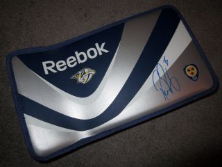 Pekka Rinne Nashville Predators Signed Autographed Goalie Blocker W/