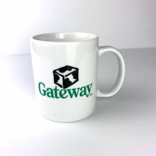 Vintage Gateway Country Computer Pc Nerd Tech Hardware Coffee Cup Mug Cow