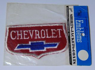 In Package Vintage 1960s Chevy Chevrolet Truck Trucks Car Advertising Patch