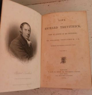 Vintage Book 1888 Life Of Richard Trevithick Inventor Of The Locomotive Engine