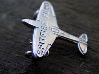 Vintage WW2 RAF SPITFIRE FUND Home Front Fundraising Pin Badge 2