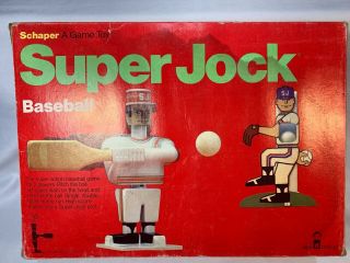 Vintage Schaper Jock Baseball Game Toy Complete 1977