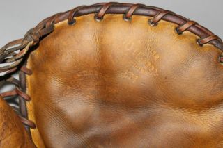Antique Vintage 1930 ' s Wilson Victoria Modelo 1B mitt baseball glove  2
