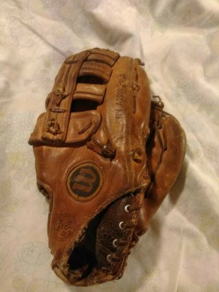 Vintage Wilson The A2000 Xlo Baseball Glove Usa Rht