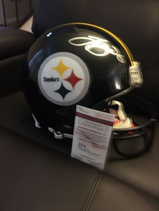 Leveon Bell Pittsburgh Steelers Nfl Full Size Authentic Proline Football Helmet