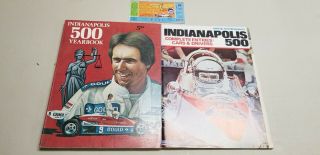1978 Carl Hungness Indianapolis 500 Yearbook,  Official Program,  Ticket Stub