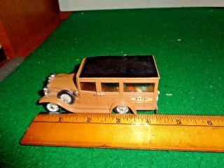 Vintage 1964 Ideal Motorific Ford Woody Wagon Toy Battery Operated Car