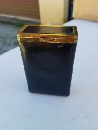 Vintage Prince Gardner Black Cigarette Case